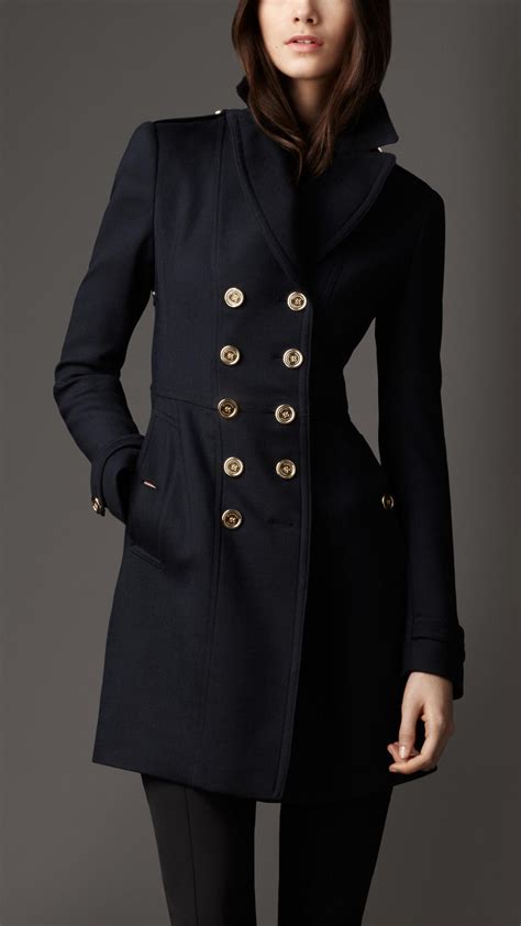 burberry long coat sale|burberry navy wool coat.